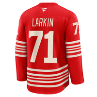Detroit Red Wings Dylan Larkin Red jersey – view 4