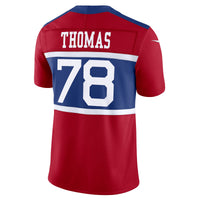 New York Giants Andrew Thomas Red jersey – view 4