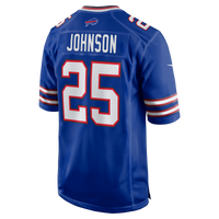 Buffalo Bills Ty Johnson Royal jersey – view 3
