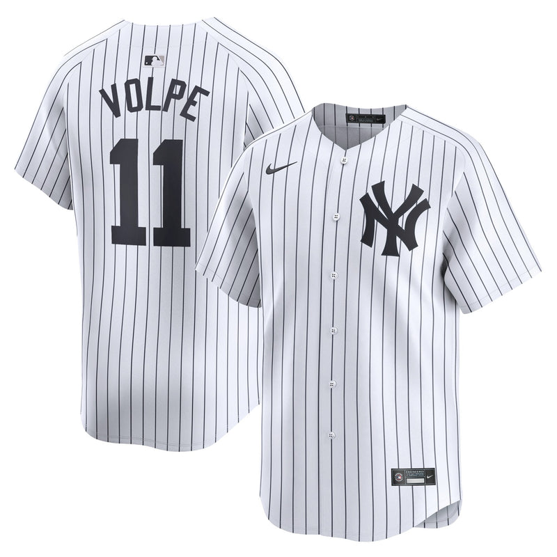 New York Yankees Anthony Volpe White jersey – view 1