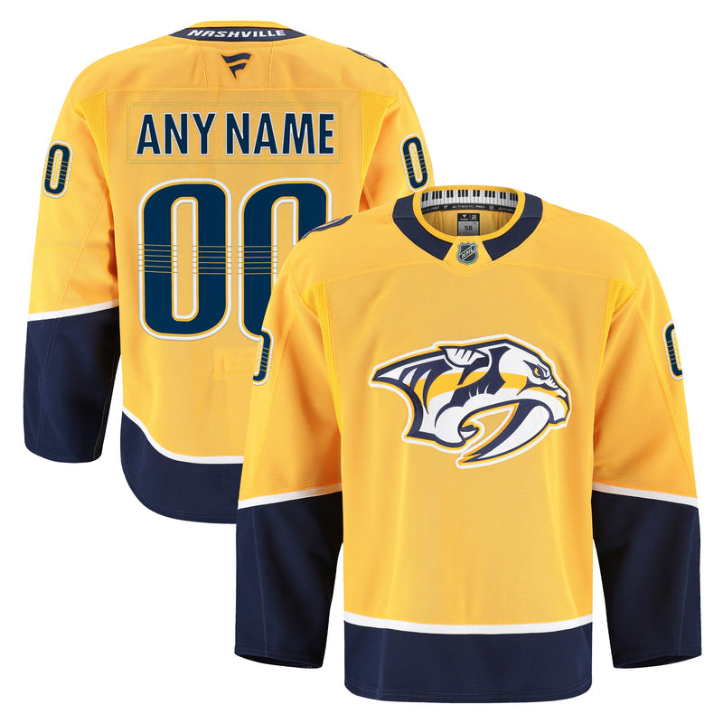 Nashville Predators Gold jersey – view 1