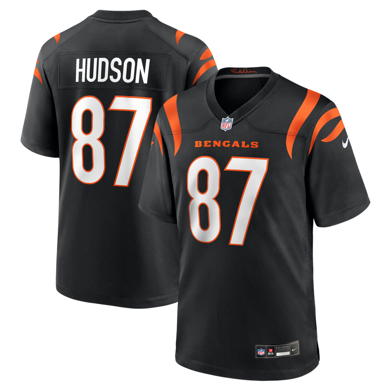 Cincinnati Bengals Tanner Hudson Black jersey – view 1