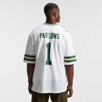 Green Bay Packers Micah Parsons White jersey – view 4