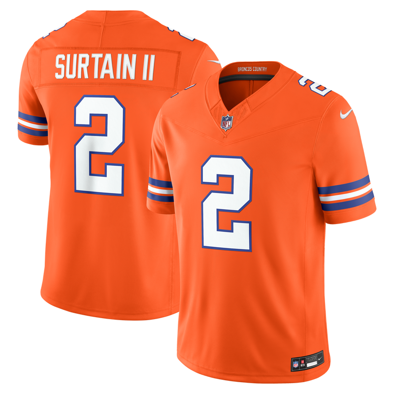 Denver Broncos Pat Surtain II Orange jersey – view 1
