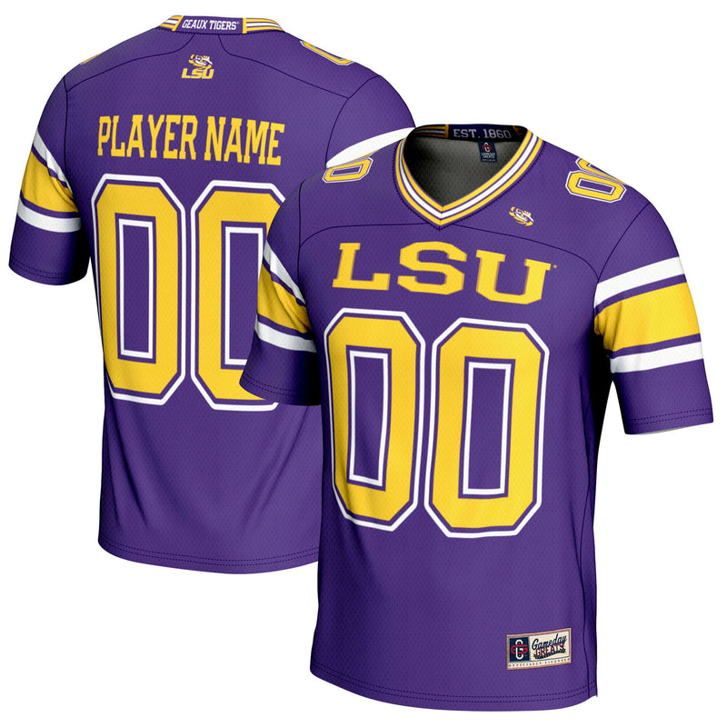 LSU Tigers GameDay Greats Purple jersey – view 1
