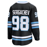 Utah Mammoth Mikhail Sergachev Black jersey – view 4