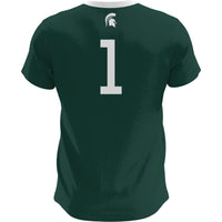 Michigan State Spartans GameDay Greats Green jersey – view 4