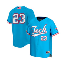 Louisiana Tech Bulldogs Lightweight Royal jersey – view 1