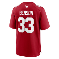 Arizona Cardinals Trey Benson Cardinal jersey – view 3