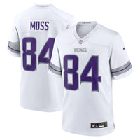 Minnesota Vikings Randy Moss White jersey – view 2