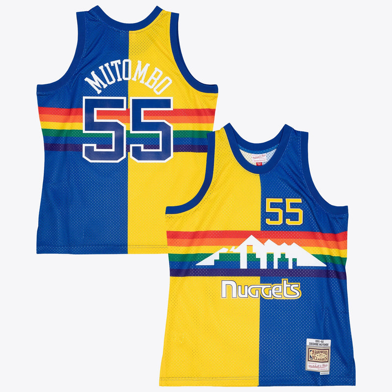 Denver Nuggets Blue/Yellow jersey – view 1