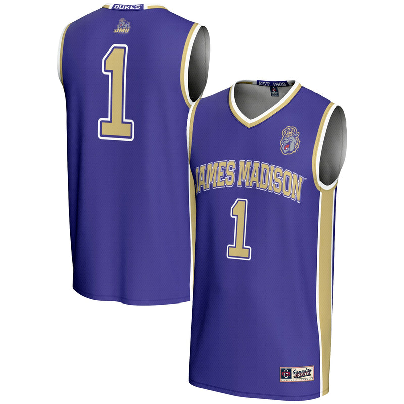 James Madison Dukes Purple jersey – view 1