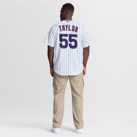 Chicago Cubs Tyrone Taylor White jersey – view 4