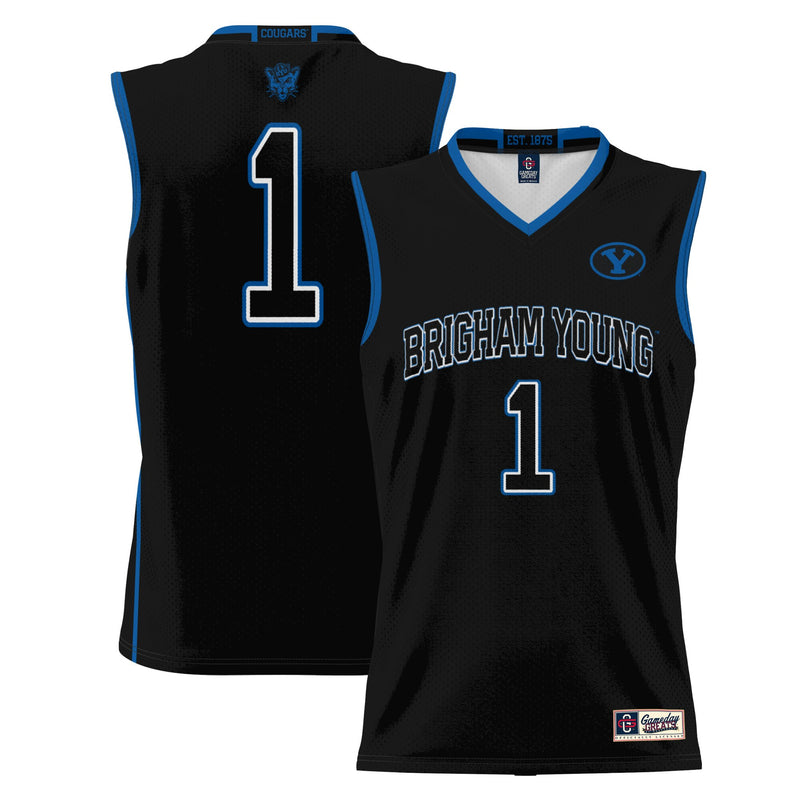 BYU Cougars Lightweight Black jersey – view 1