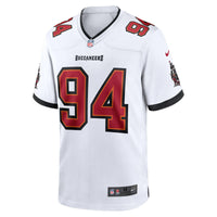 Tampa Bay Buccaneers Calijah Kancey White jersey – view 3