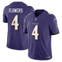 Baltimore Ravens Zay Flowers Purple jersey – view 2