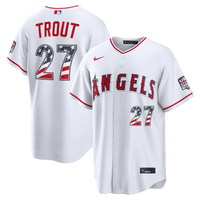 Los Angeles Angels White jersey – view 2