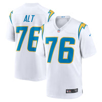 Los Angeles Chargers Joe Alt White jersey – view 2