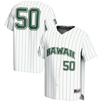 Hawaii Rainbow Warriors Lightweight White jersey – view 1