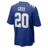 New York Giants Eric Gray Royal jersey – view 4