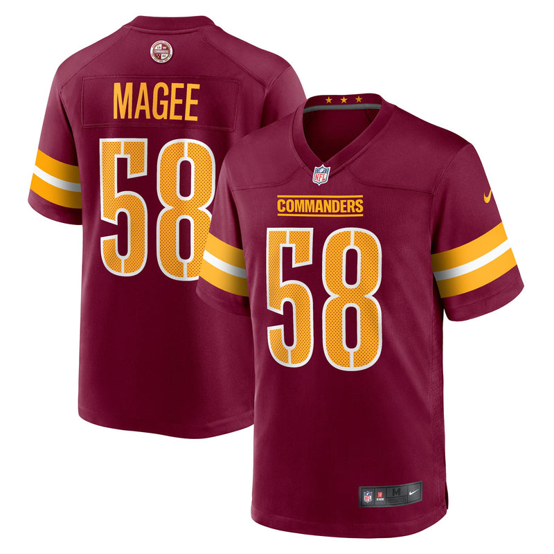 Washington Commanders Burgundy jersey – view 1