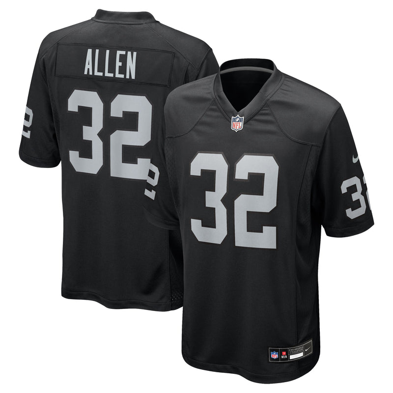 Las Vegas Raiders Marcus Allen Black jersey – view 1