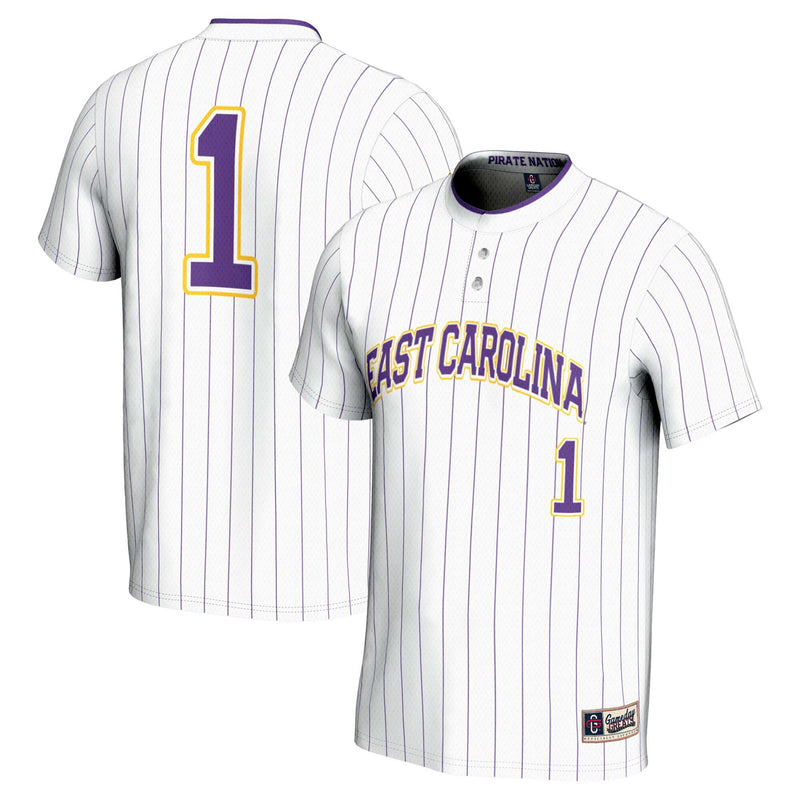 ECU Pirates White jersey – view 1