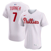 Philadelphia Phillies Trea Turner White jersey – view 1
