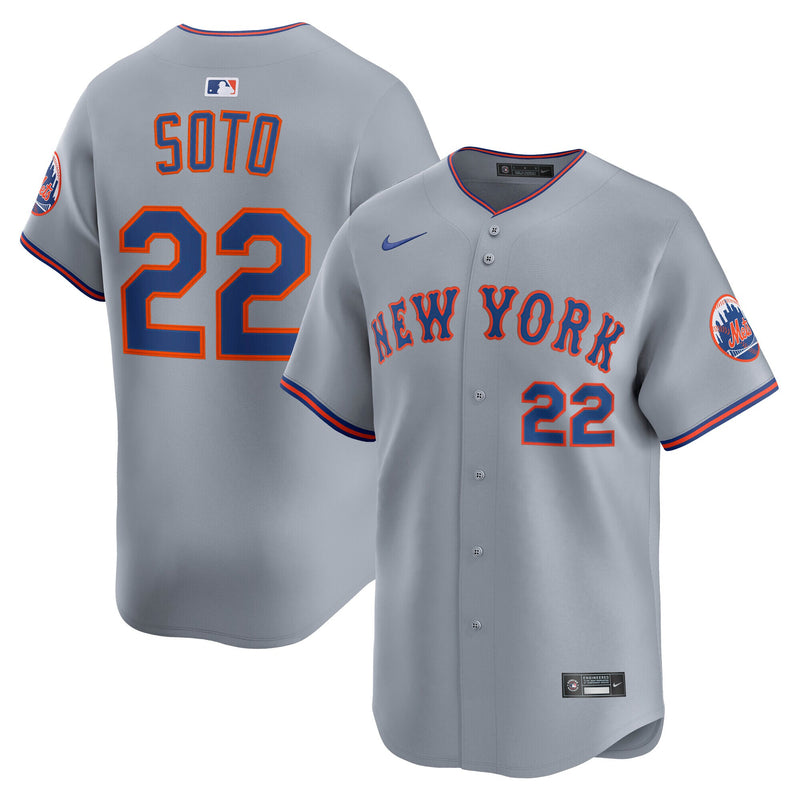 New York Mets Juan Soto Gray jersey – view 1
