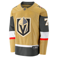 Vegas Golden Knights Alex Pietrangelo Gold jersey – view 3