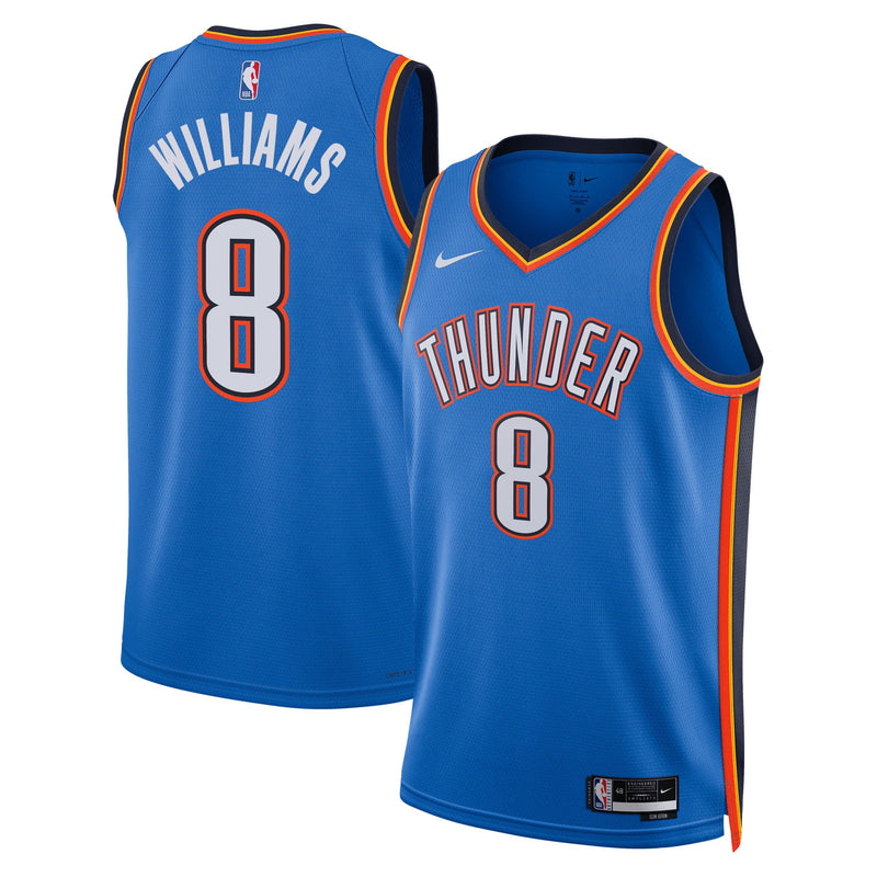 Oklahoma City Thunder Jalen Williams - Blue jersey – view 1