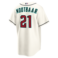 Arizona Diamondbacks Lars Nootbaar Cream jersey – view 4