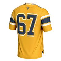 West Virginia Mountaineers Gold jersey – view 4