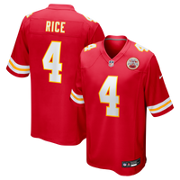Kansas City Chiefs Rashee Rice Red jersey – view 1