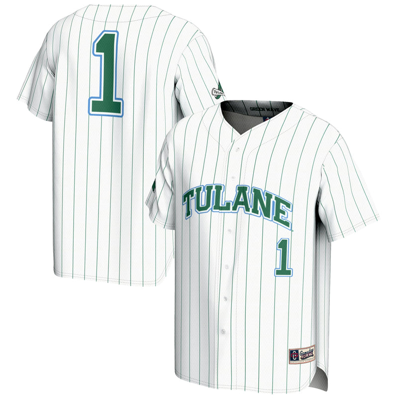Tulane Green Wave White jersey – view 1