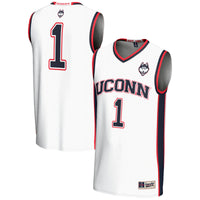 UConn Huskies White jersey – view 1