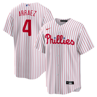 Philadelphia Phillies Luis Arraez White jersey – view 2