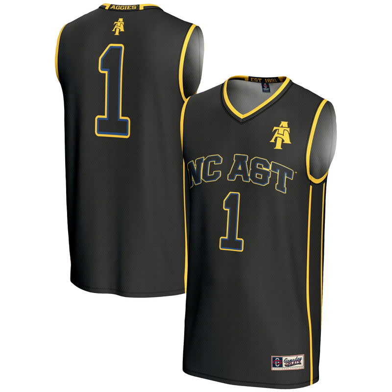 North Carolina A&T Aggies Black jersey – view 1