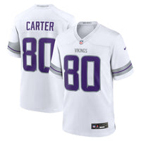 Minnesota Vikings Cris Carter White jersey – view 2