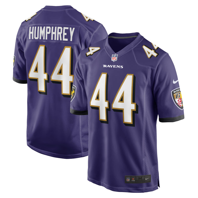Baltimore Ravens Marlon Humphrey Purple jersey – view 1