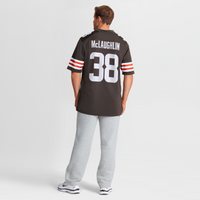 Cleveland Browns Jaleel McLaughlin Brown jersey – view 4