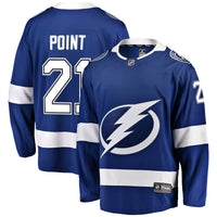 Tampa Bay Lightning Brayden Point Blue jersey – view 2