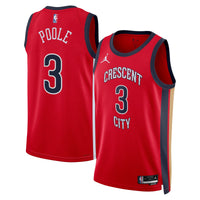 New Orleans Pelicans Jordan Poole - Red jersey – view 1
