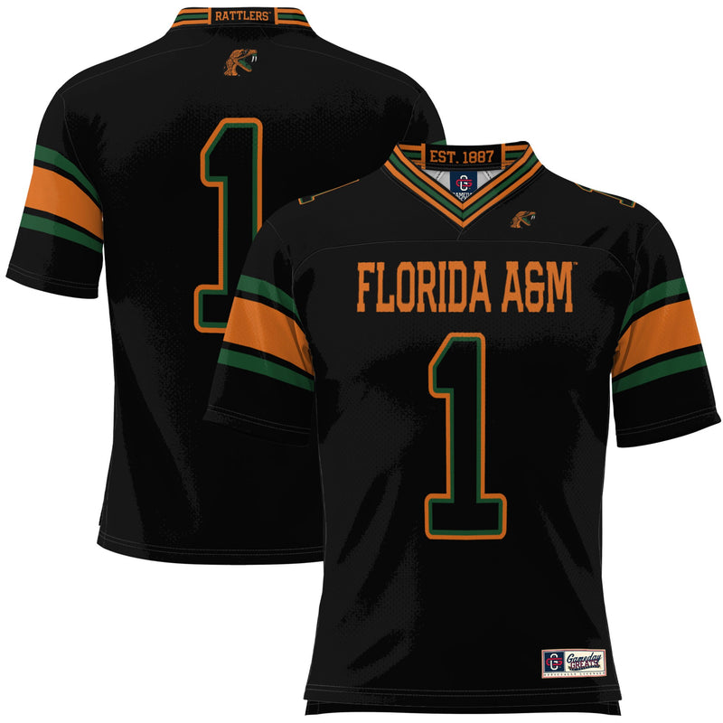 Florida A&M Rattlers Black jersey – view 1