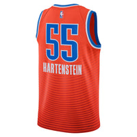 Oklahoma City Thunder Isaiah Hartenstein - Orange jersey – view 4