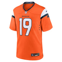 Denver Broncos Marvin Mims Jr Orange jersey – view 2