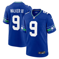 Seattle Seahawks Kenneth Walker III Royal jersey – view 1