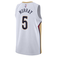 New Orleans Pelicans Dejounte Murray - White jersey – view 4