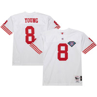 San Francisco 49ers Steve Young White jersey – view 1