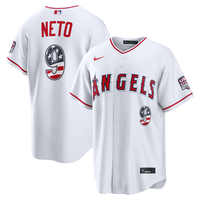 Los Angeles Angels White jersey – view 1